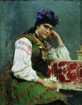 Porträt von Sophia Dragomirova 1889 Ilya Repin Ölgemälde